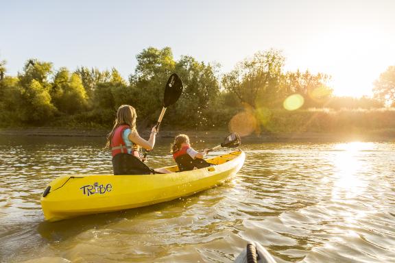 kayaking