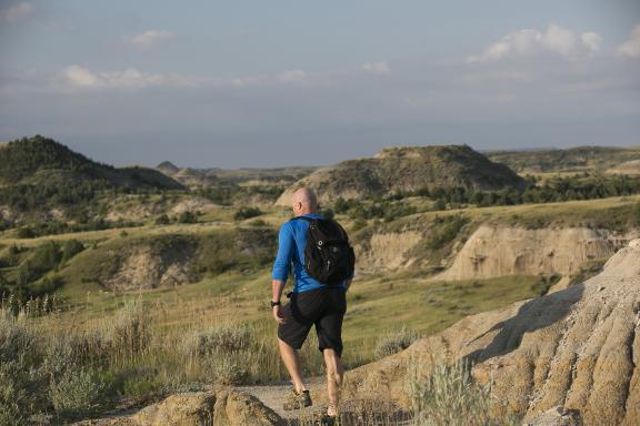 Hiking in Theodore Roosevelt National Park