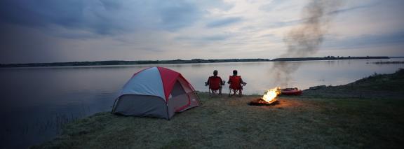 camping solitude