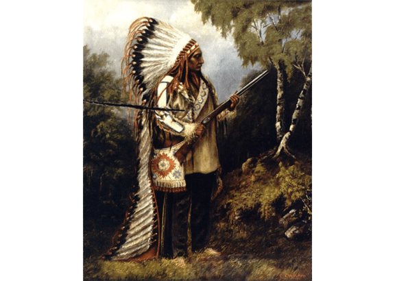 Portrait of Sitting Bull