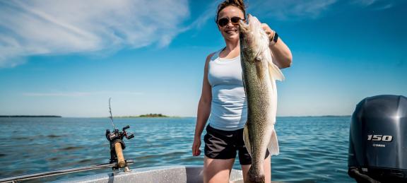 Devils Lake is a world-class fishery and the largest natural lake in North Dakota