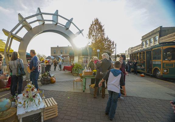 street market