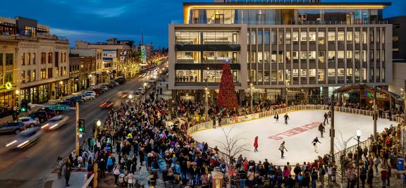 skating in Fargo