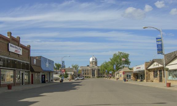 downtown Crosby