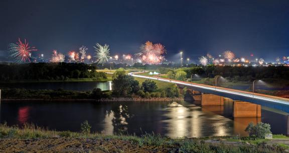 Fireworks photo by Theresa Mallory