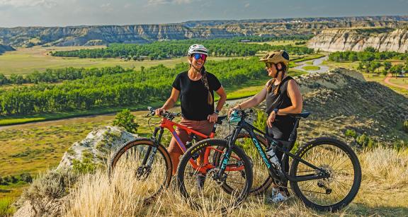 Biking the Maah Daah Hey trail