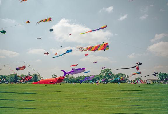 Kite Fest in Jamestown