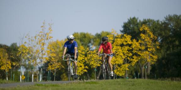 Biking the Greenway