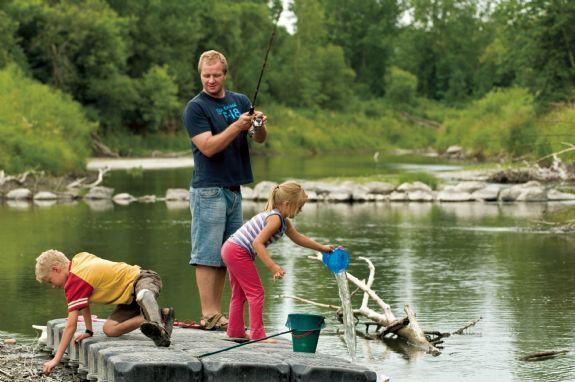 fishing with dad