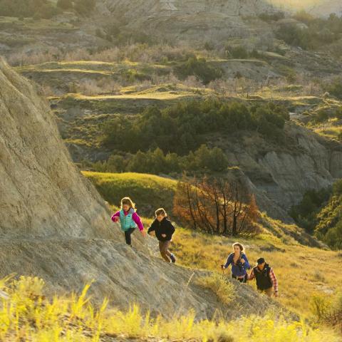 Hiking in Theodore Roosevelt National Park