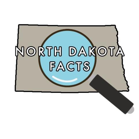 North Dakota Facts logo
