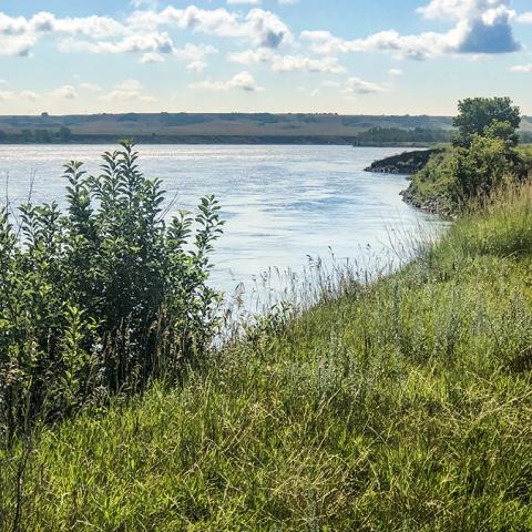 Knife River hiking trail