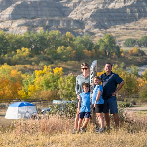 Family camping