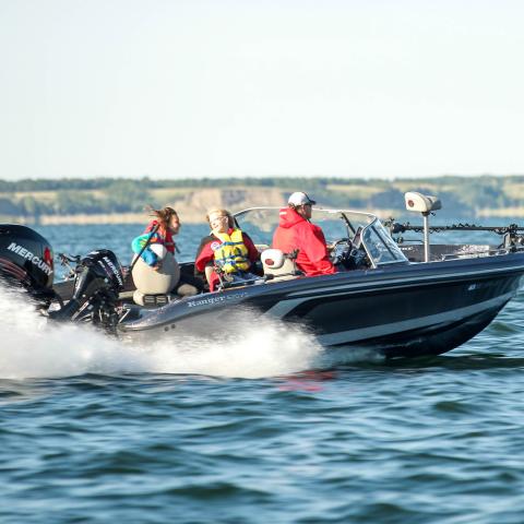 Fishing on Lake Sakakawea