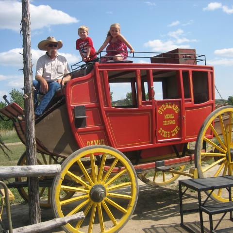 Stagecoach in Medora