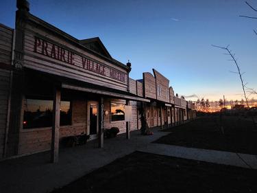 prairie village and museum photo