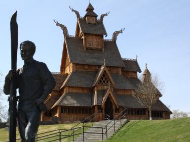 gol stave church photo