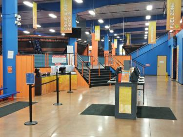 sky zone fargo photo