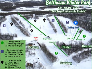 map of trails photo