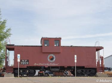 Rosebud Visitor Center Outdoor Rail Car 