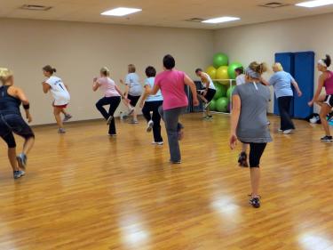 bsc aquatic & wellness center group fitness class photo