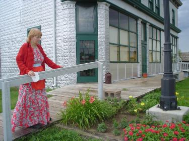 the lewis hotel from tappen nd, now at buckstop junction will celebrate it's 100th birthday in 2014. photo