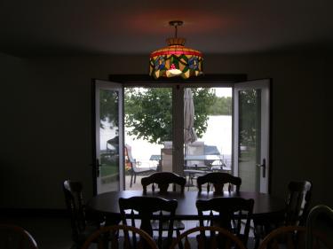 lake view front sliding door photo