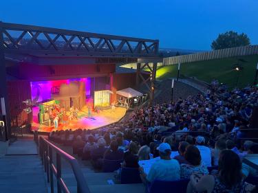 msu summer theatre stage and audience photo