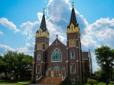 st. james basilica of jamestown photo