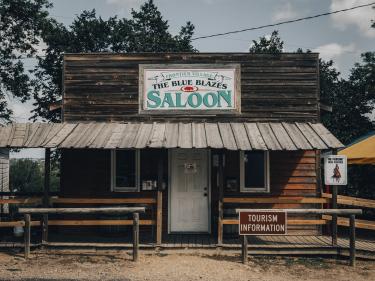 saloon at frontier village photo