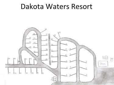 map of the campground photo