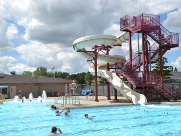 valley city community outdoor pool  photo