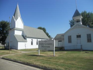 eddy county museum buildings and courtyard photo