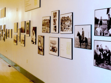 kenneth c. schmierer gallery in historic ellendale opera house. photo