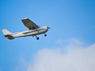 scenic flight photo