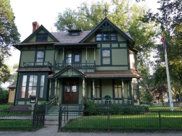 the former governors' mansion state historic site was home to north dakota governors and their families from 1894 to 1960. photo