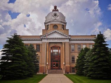 beautiful courthouse with original murals and paintings! photo