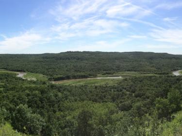 pembina gorge photo