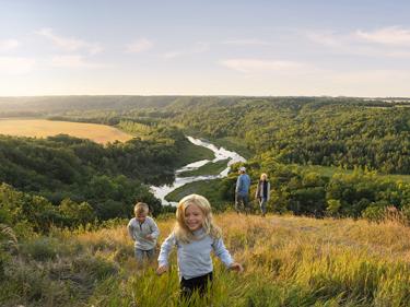 pembina gorge family fun photo