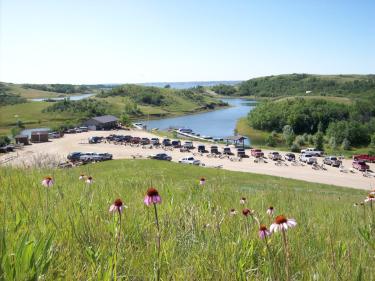 view of the bay and ramp area. photo