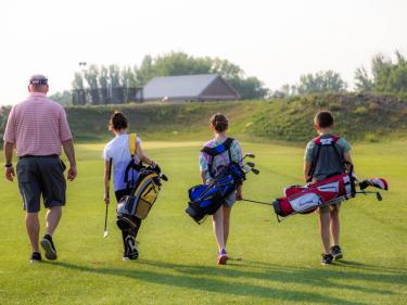wee links golf course for kids photo