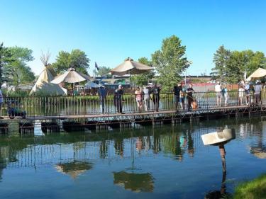 state fair pond photo