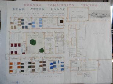 layout of  verona bear creek lodge & event center photo