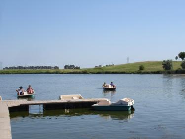 mcdowell dam recreation area paddleboats photo