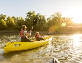 kayaking