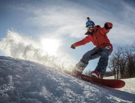 Frostfire snowboarding