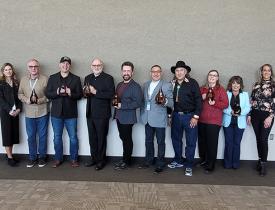 Group photo of winners