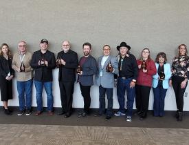 Group photo of winners