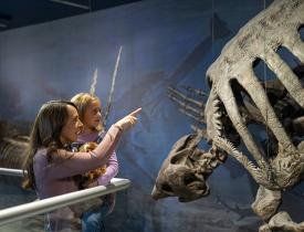 Heritage Center dinosaur
