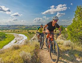 Mountain biking